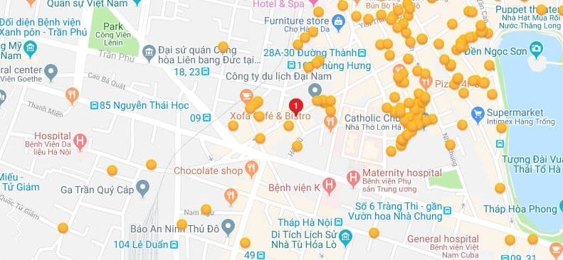 Hanoi Gratitude Hotel - Location