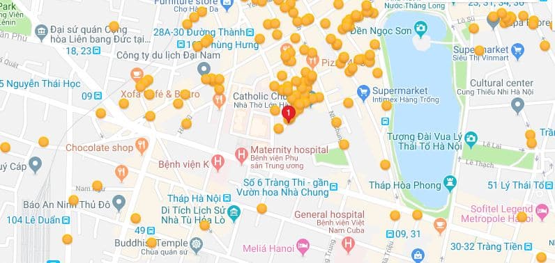 Hanoi Impressive Hotel - Location