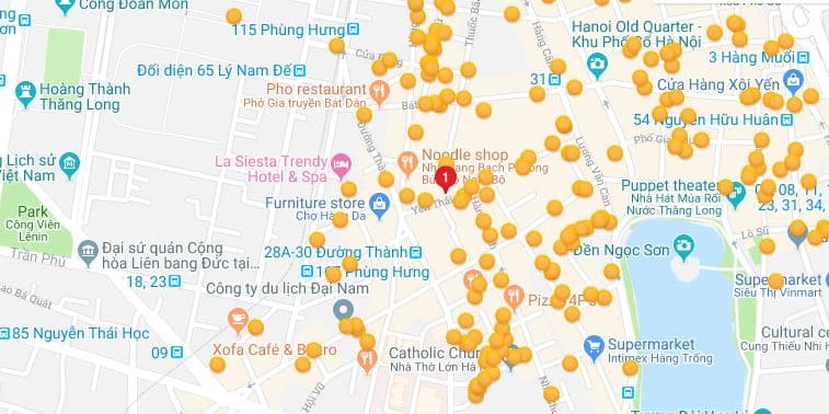 Hanoi Serene Hotel - Location