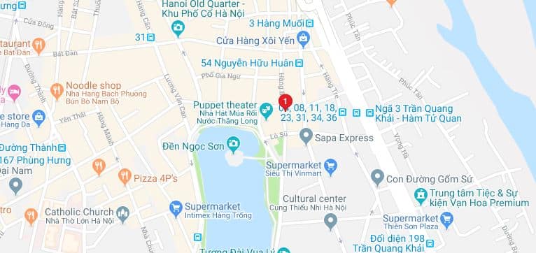 Meracus Hotel - Location