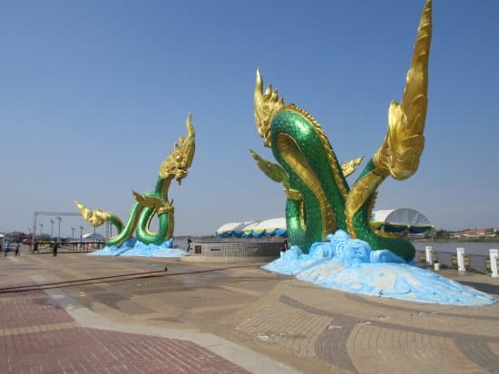 Nong Khai Thailand - Top Lan Phaya Nak