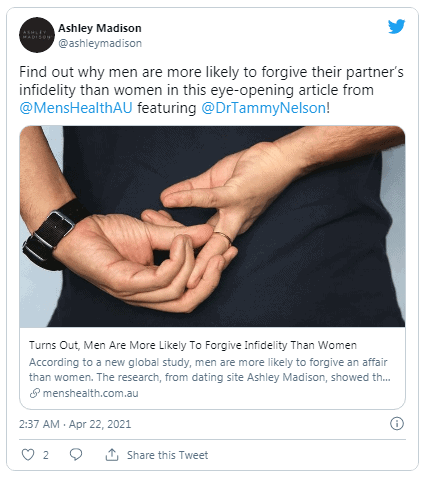 Ashley Madison On Social Media 