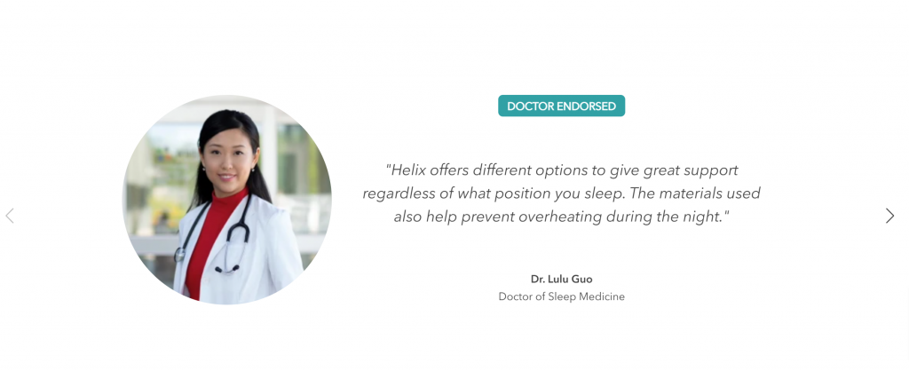 Helix mattress reviews by doctors