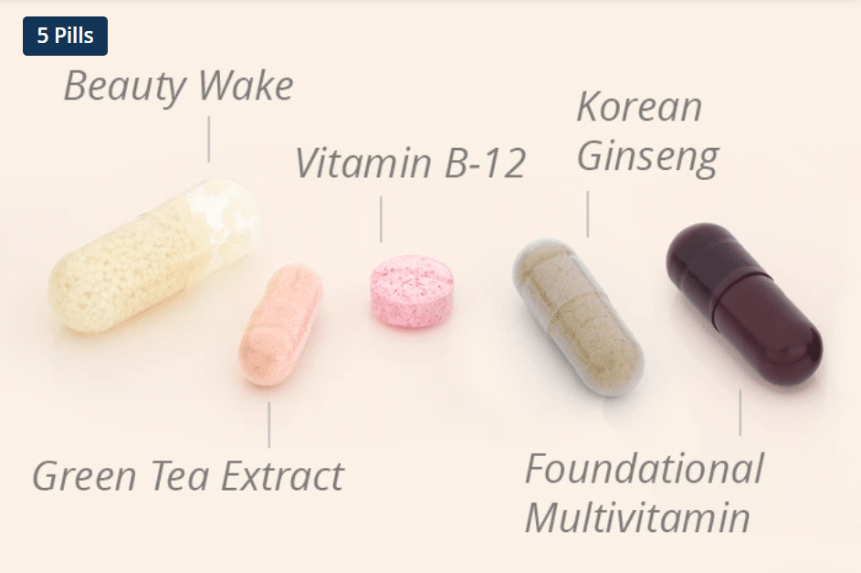 some vitamin pills some vitamin pills