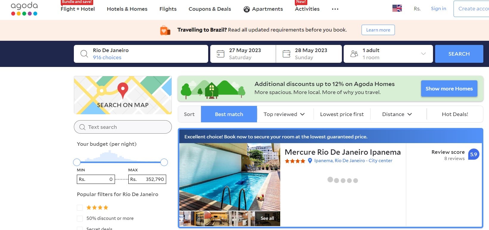 Aparthotel Adagio Rio De Janeiro Ipanema