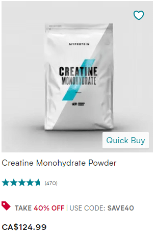 MyProtein -Creatine MyProtein -Creatine