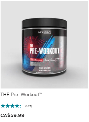 MyProtein -PRE-WORKOUT MyProtein -PRE-WORKOUT