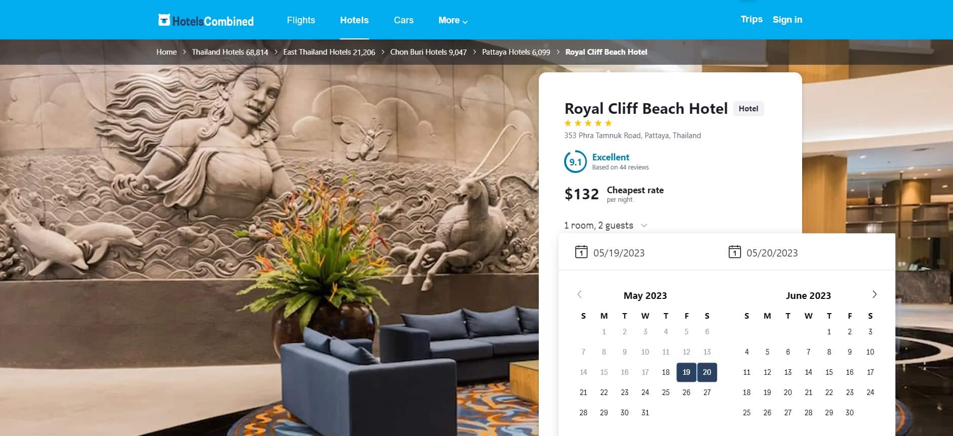 Royal Cliff Beach Hotel