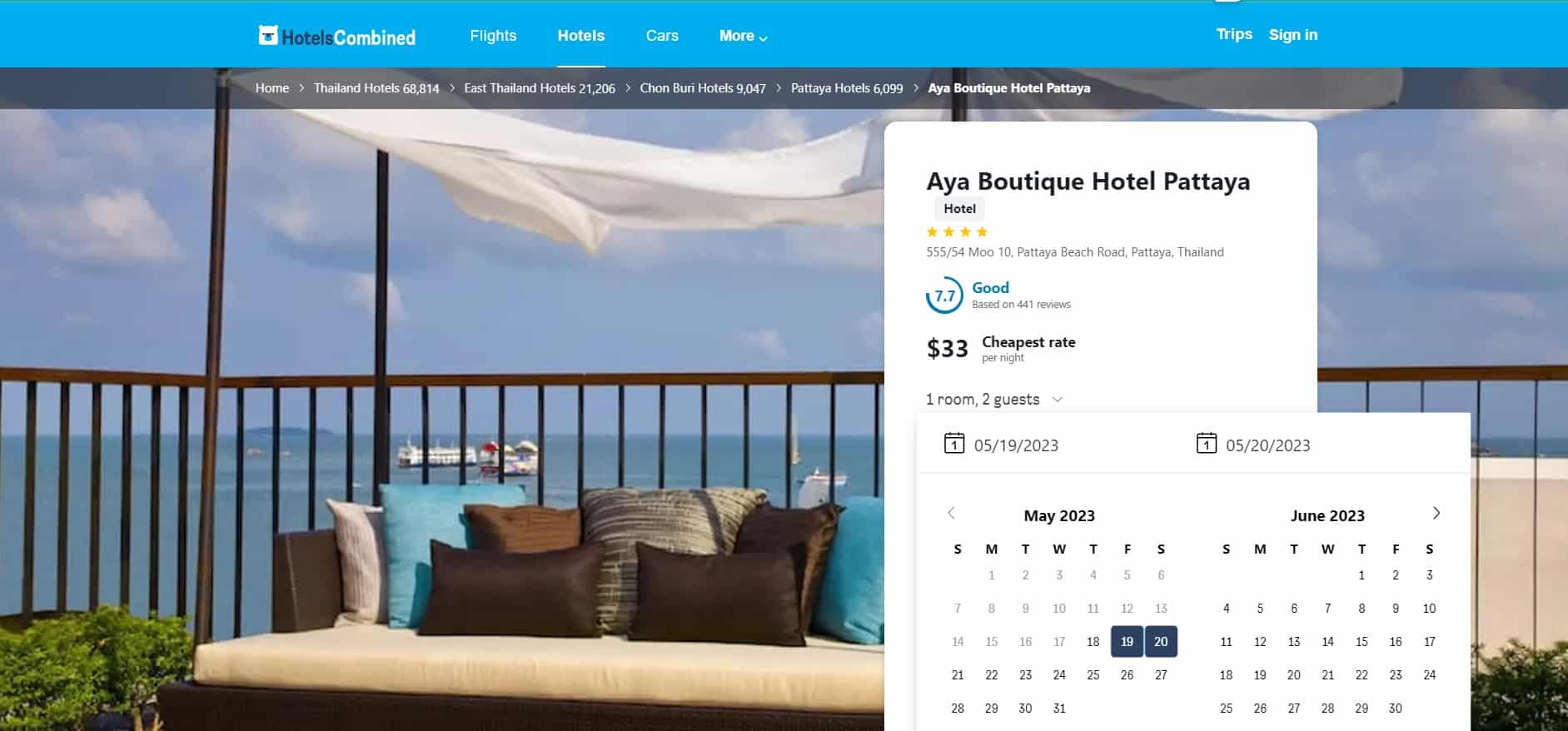 Aya Boutique Hotel Pattaya