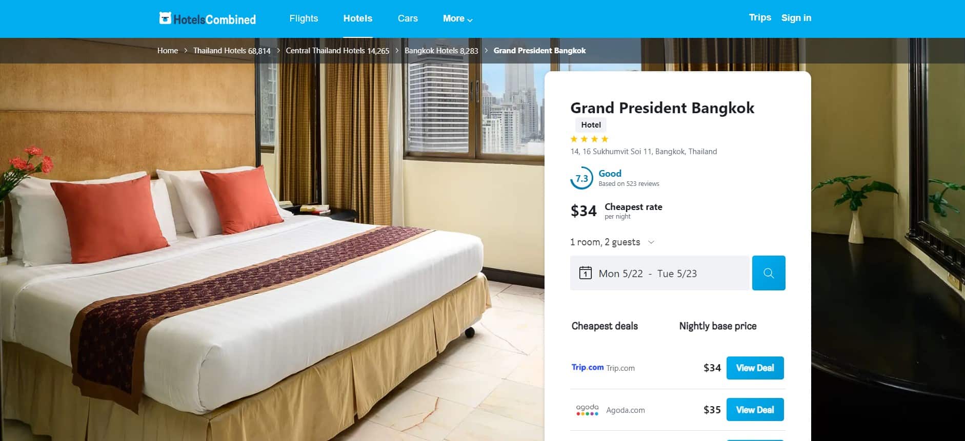 Grand President Hotel Bangkok