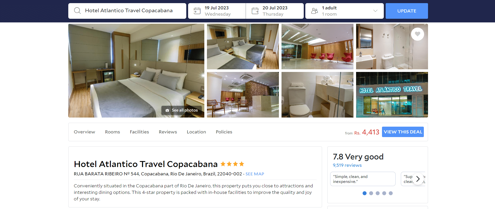 Atlântico Copacabana