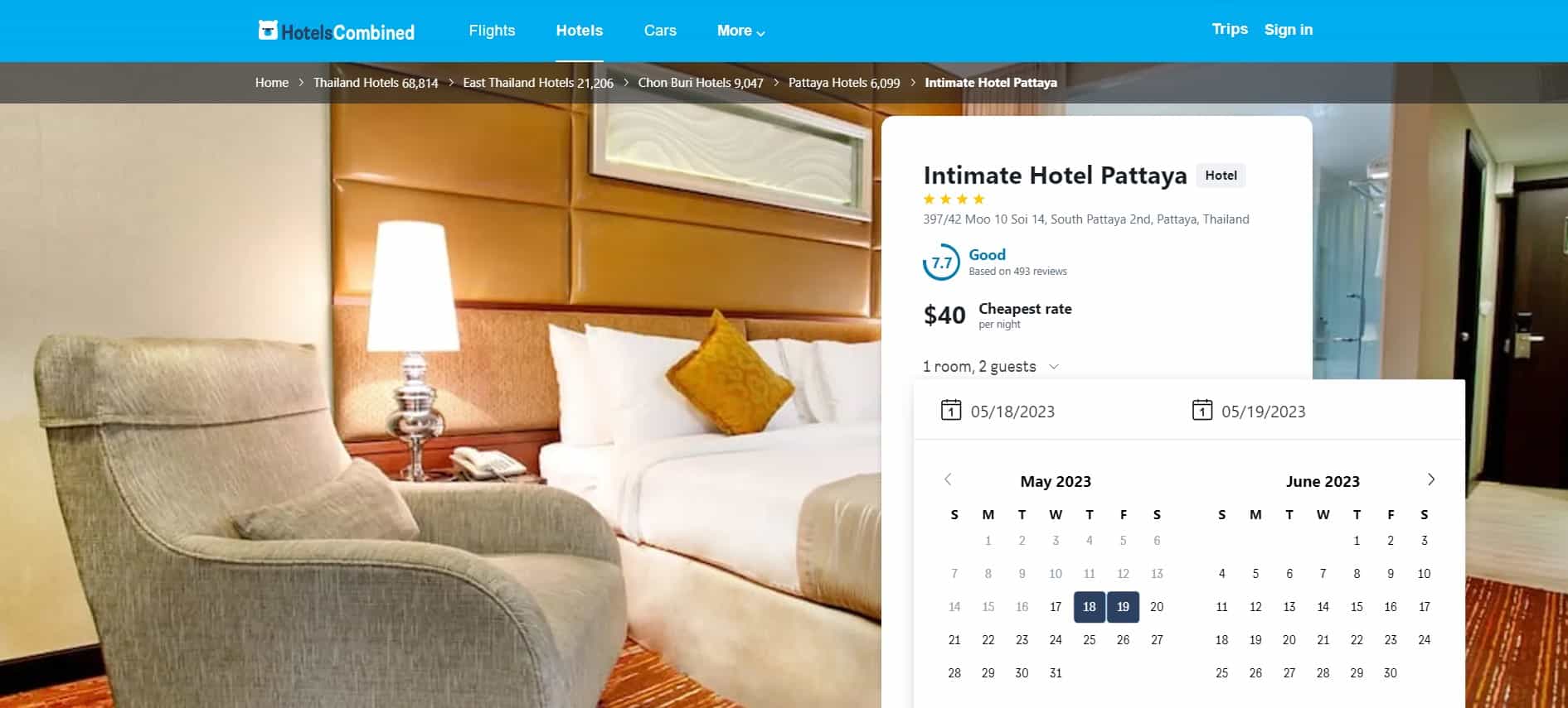 Intimate Hotel Pattaya