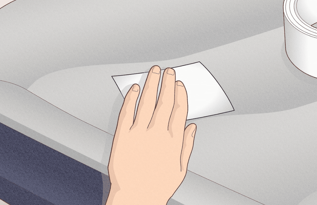 Method 3: Patching Your Leak without a Patch Kit Method 3: Patching Your Leak without a Patch Kit