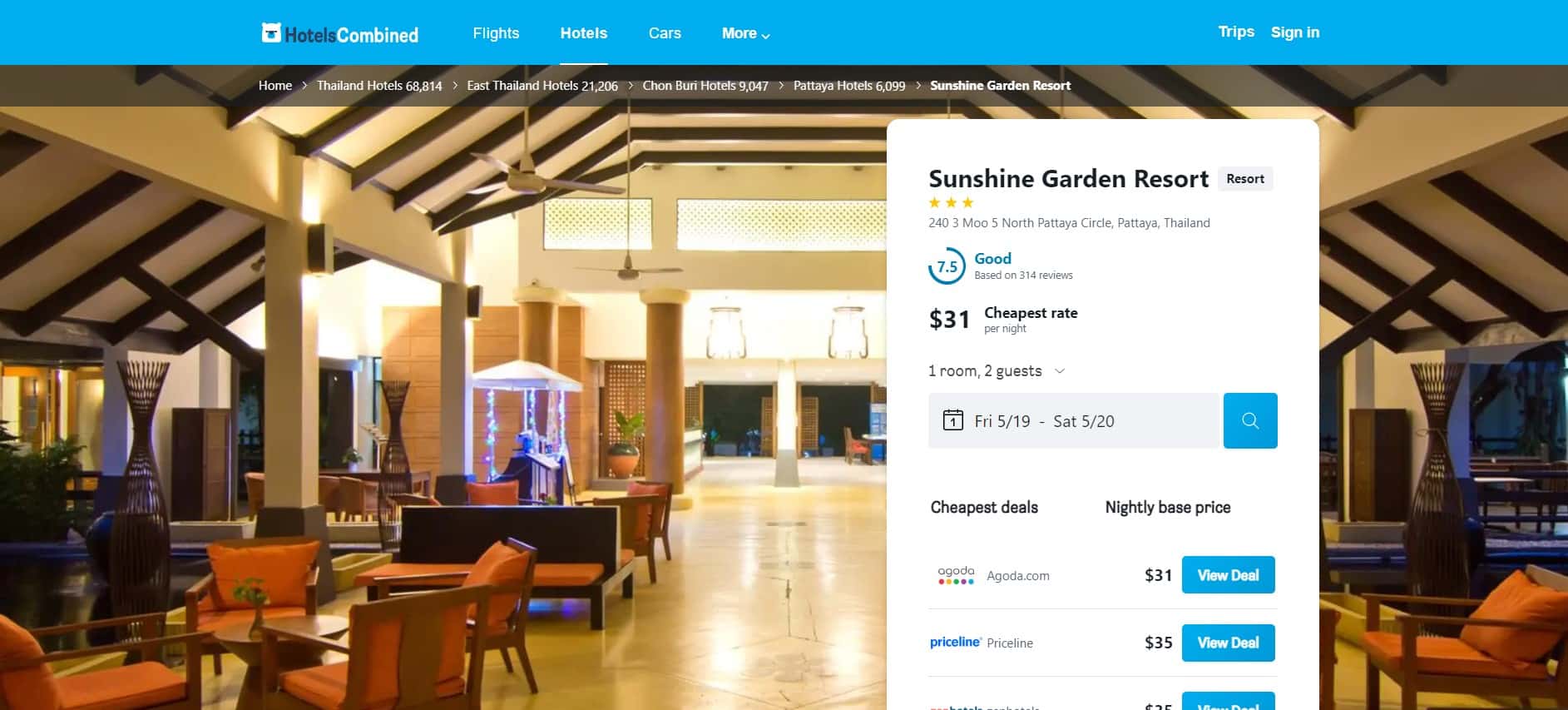 Sunshine Garden Resort