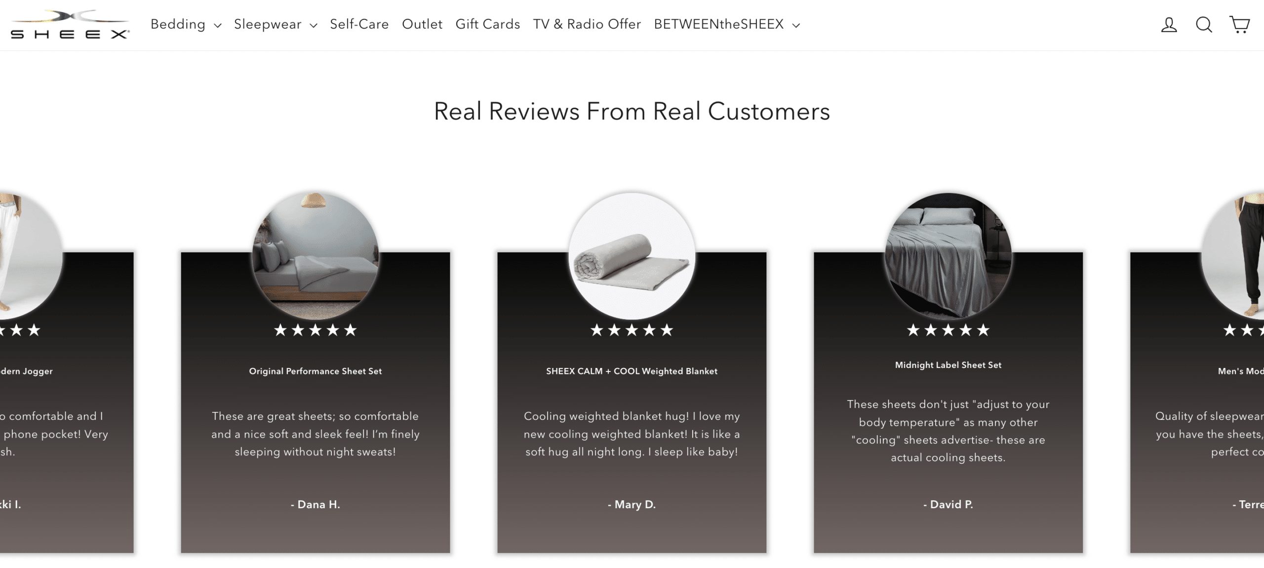 Sheex Customer Review